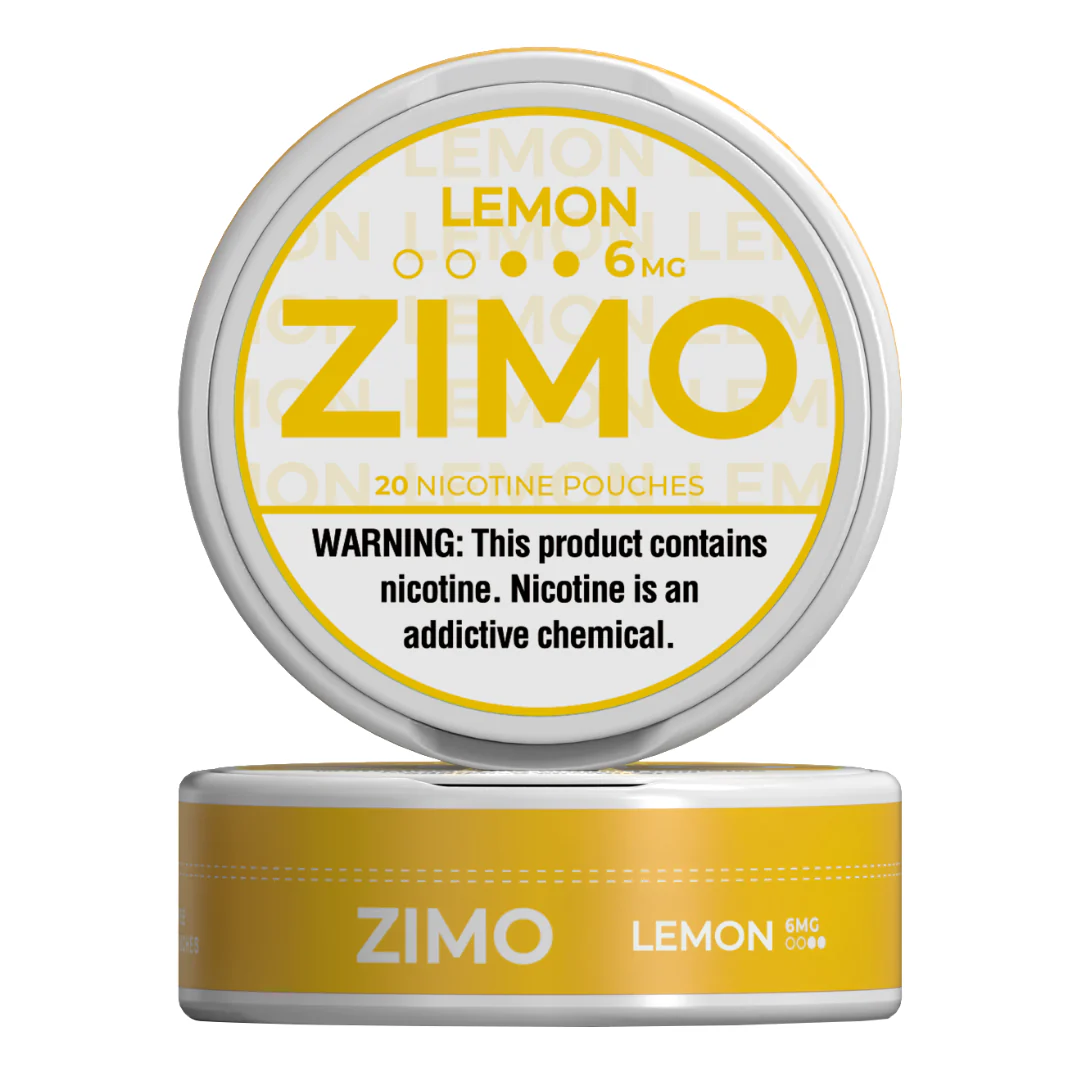 ZIMO LEMON NICOTINE POUCHES 2