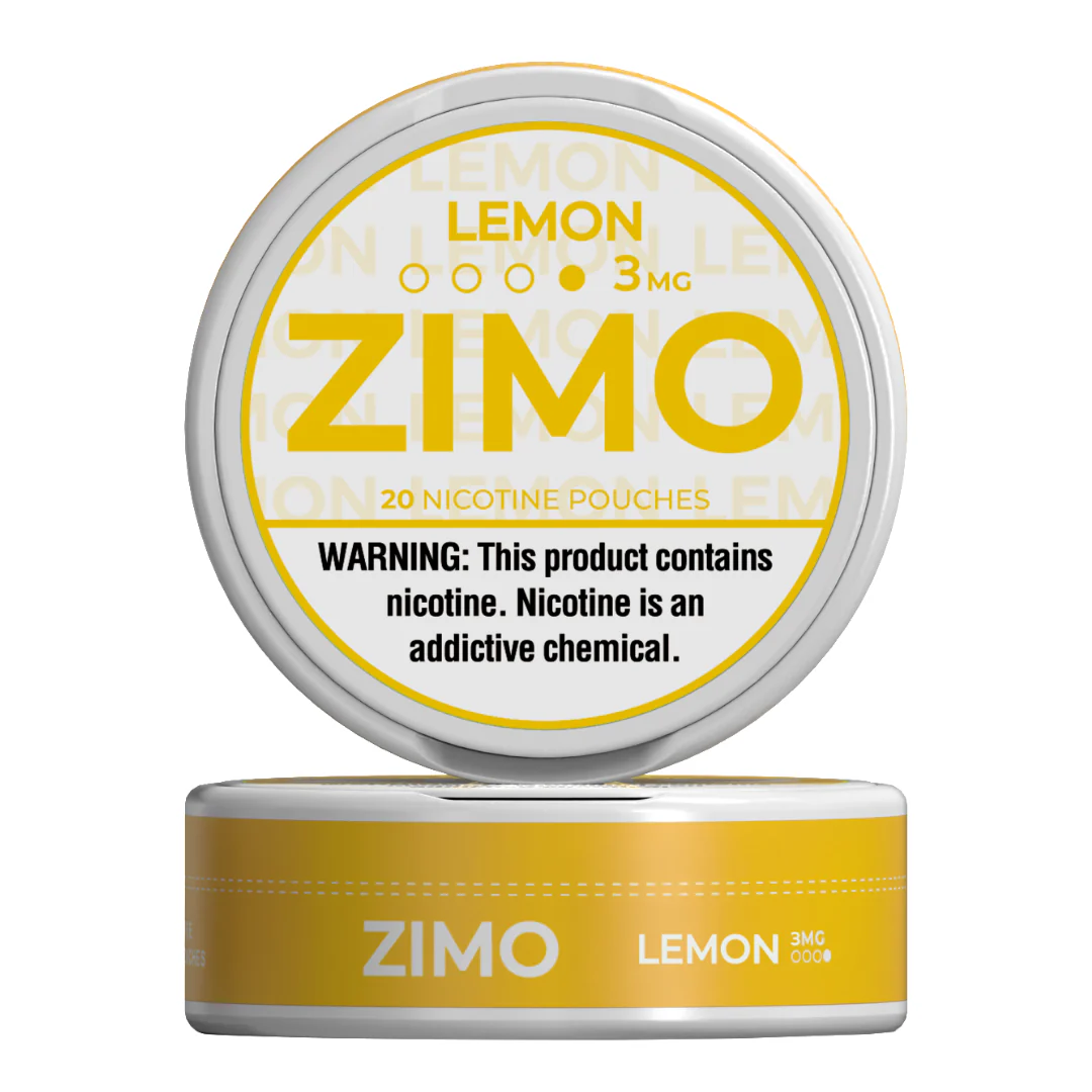 ZIMO LEMON NICOTINE POUCHES