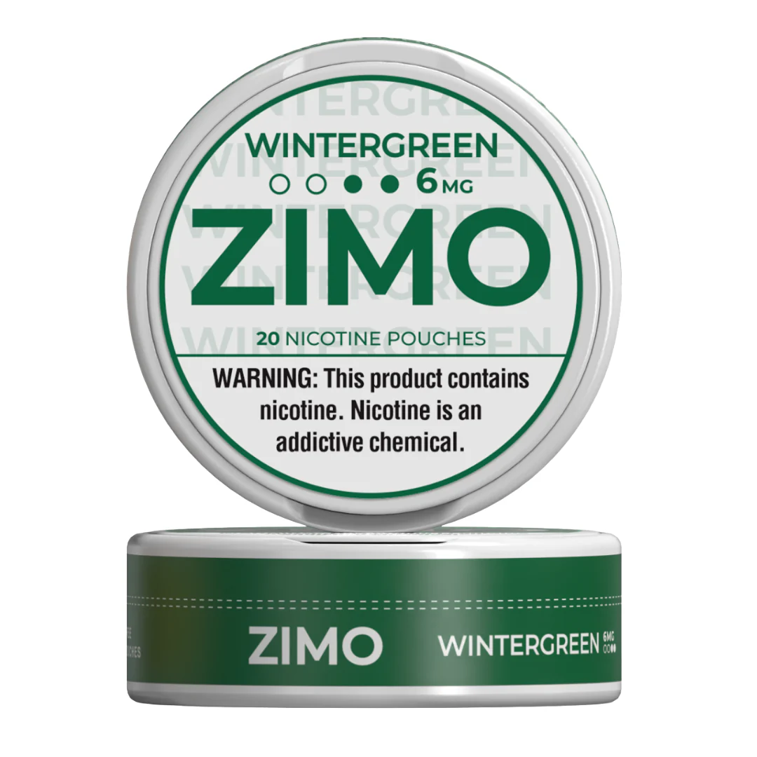 ZIMO WINTERGREEN NICOTINE POUCHES 2