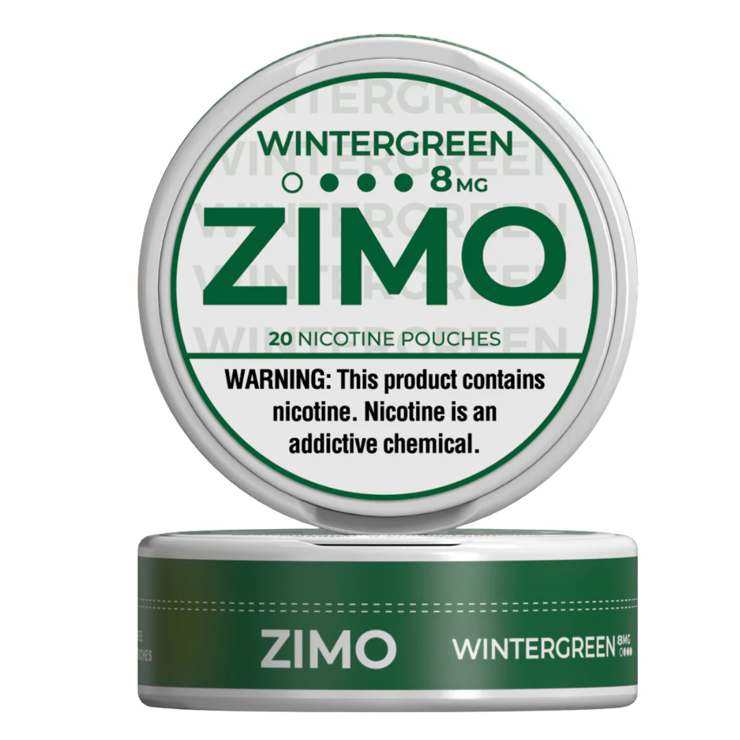 ZIMO WINTERGREEN NICOTINE POUCHES 3