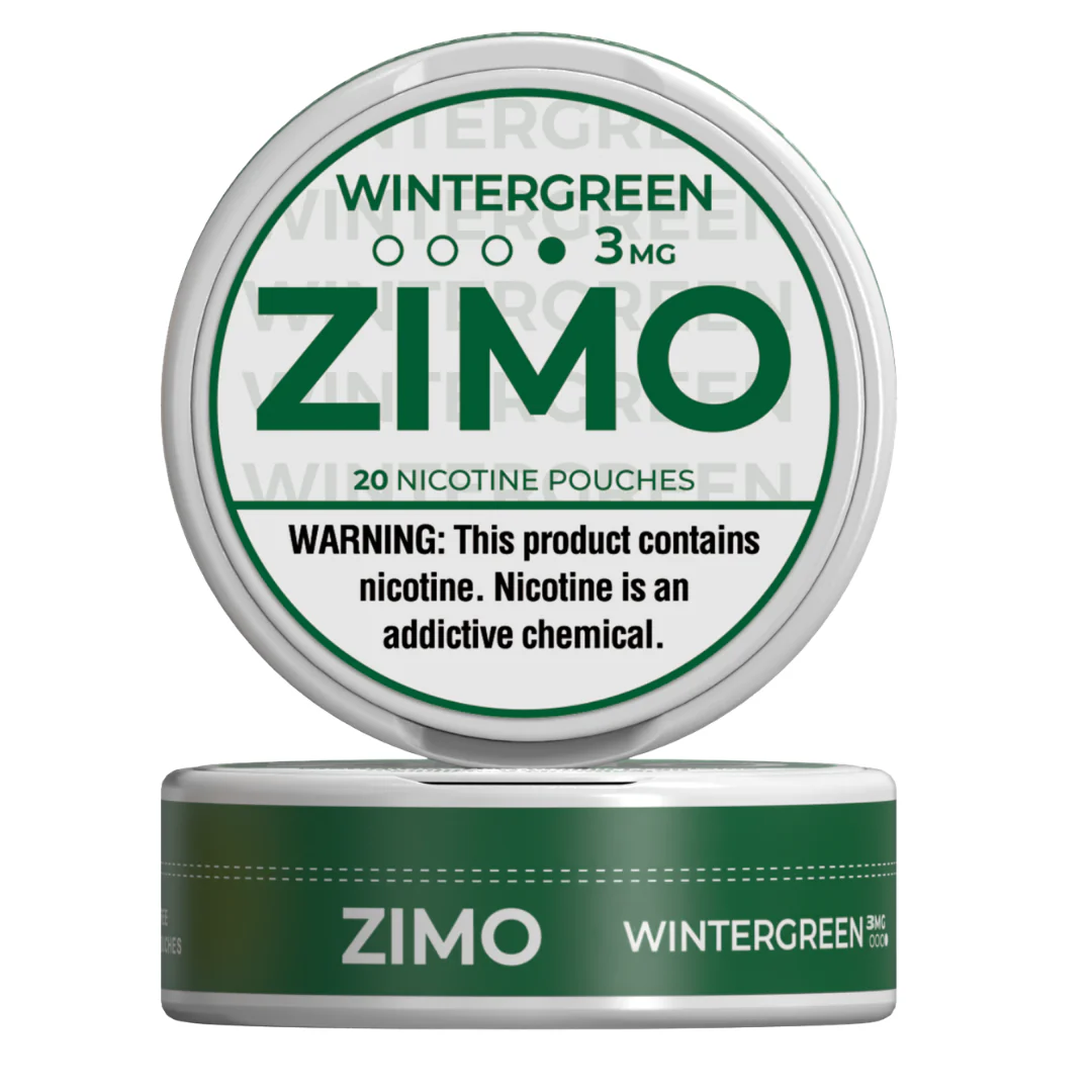ZIMO WINTERGREEN NICOTINE POUCHES